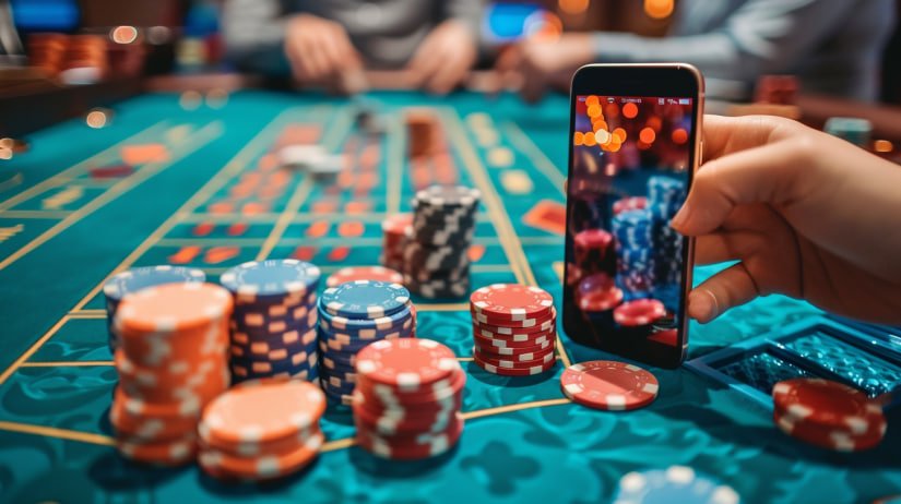 Perbandingan visual antara antarmuka aplikasi Android dan tampilan browser iOS pantera303